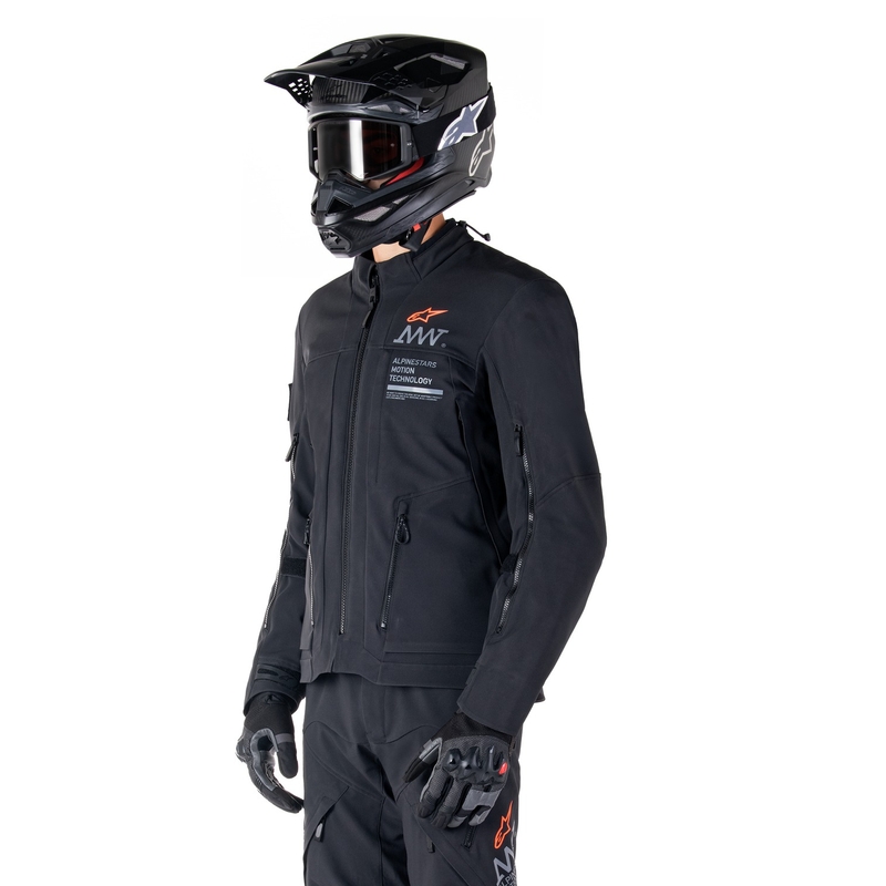 Alpinestars AMT-8 Stretch Drystar XF motocikla jaka Black