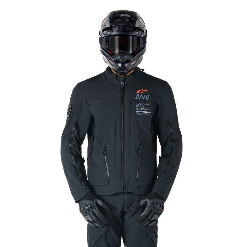 Alpinestars AMT-8 Stretch Drystar XF motocikla jaka Black