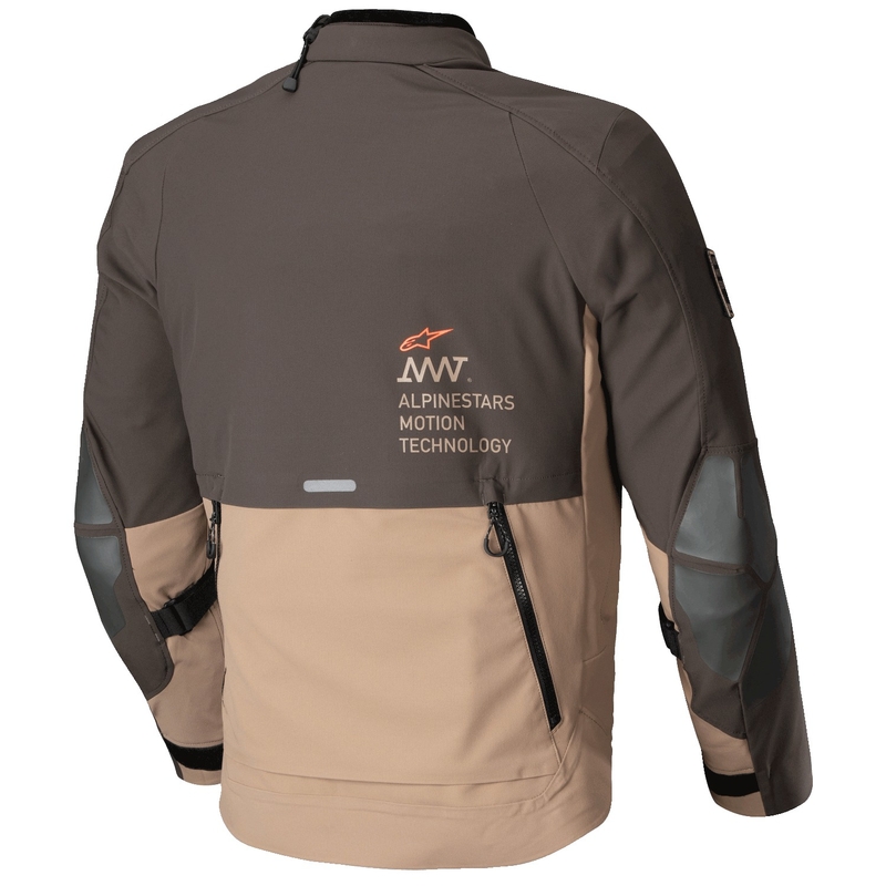 Alpinestars AMT-8 Stretch Drystar XF Brown-Khaki motocikla jaka