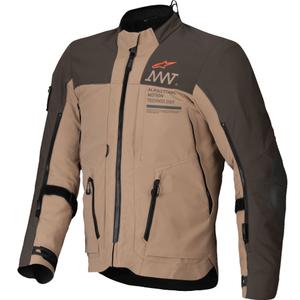 Alpinestars AMT-8 Stretch Drystar XF Brown-Khaki motocikla jaka