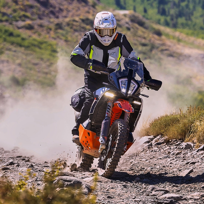 Alpinestars ST-1 Ūdensnecaurlaidīga pelēk-melni-fluo dzeltena motocikla jaka