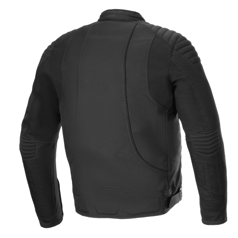 Alpinestars Clayton ūdensizturīga melna motocikla jaka