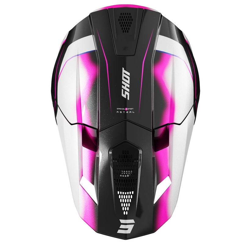 Motokrosa ķivere Shot Lite Astral blue-pink