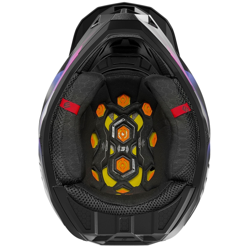 Motokrosa ķivere Shot Lite Astral blue-pink