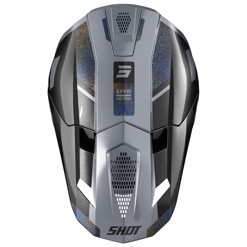 Motokrosa ķivere Shot Lite Ultra Matte Holographic