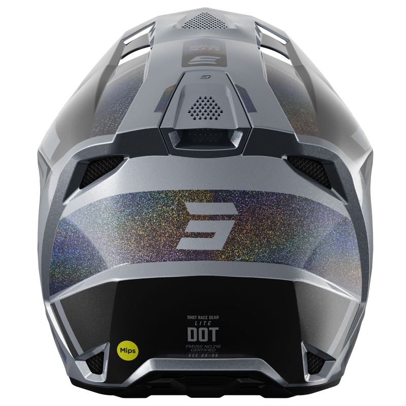 Motokrosa ķivere Shot Lite Ultra Matte Holographic