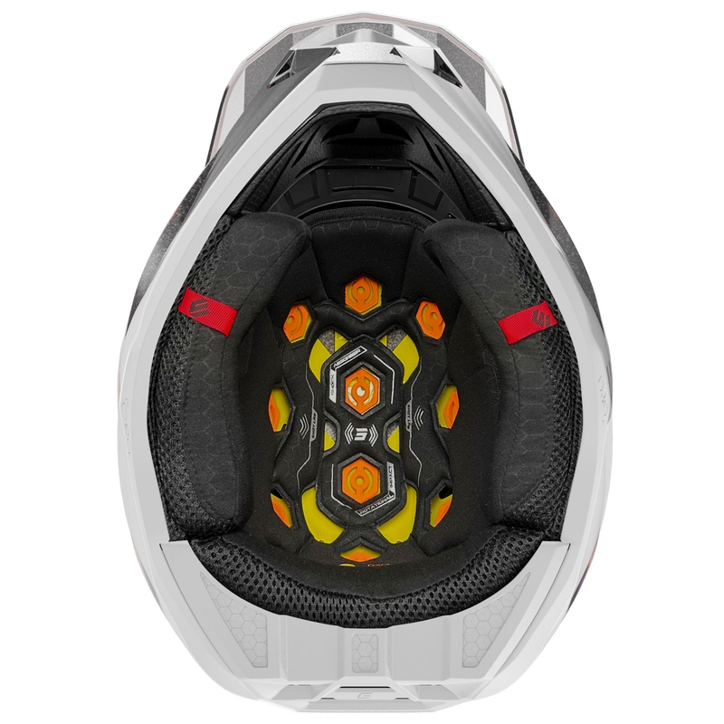 Motokrosa ķivere Shot Lite Ultra pearl orange