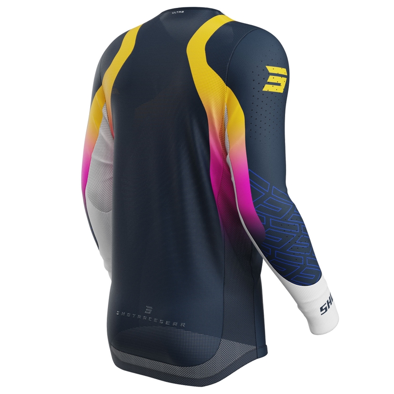 Motokrosa krekliņš Shot Aerolite Ultra blue-orange-pink