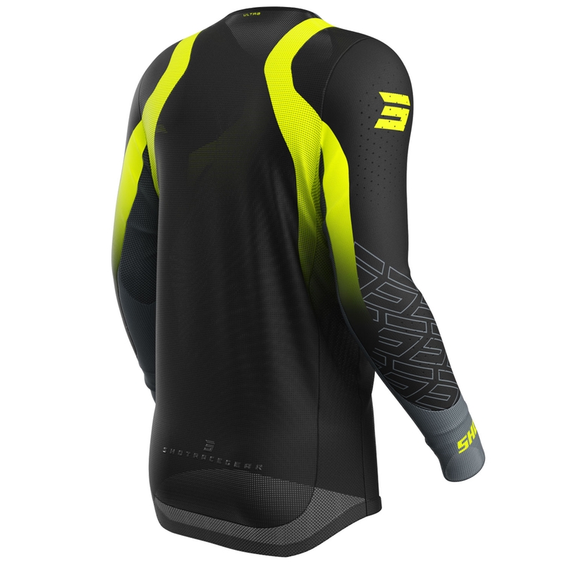 Motokrosa krekliņš Shot Aerolite Ultra fluo dzeltens