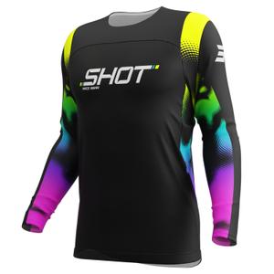 Motokrosa krekliņš Shot Contact Nitro melns