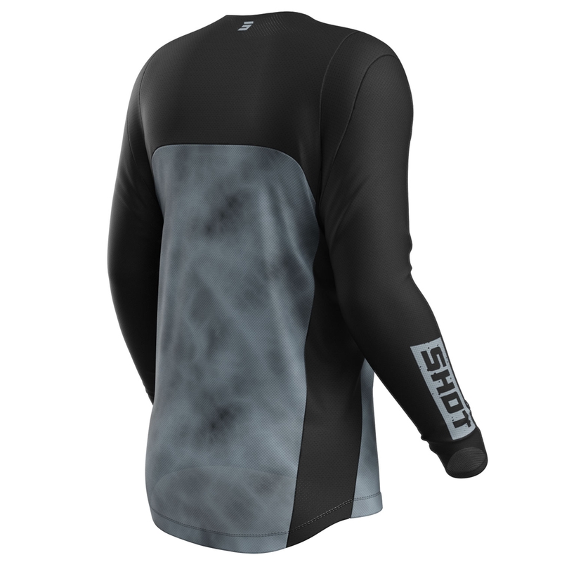 Motokrosa krekliņš Shot Contact Onyx black-grey