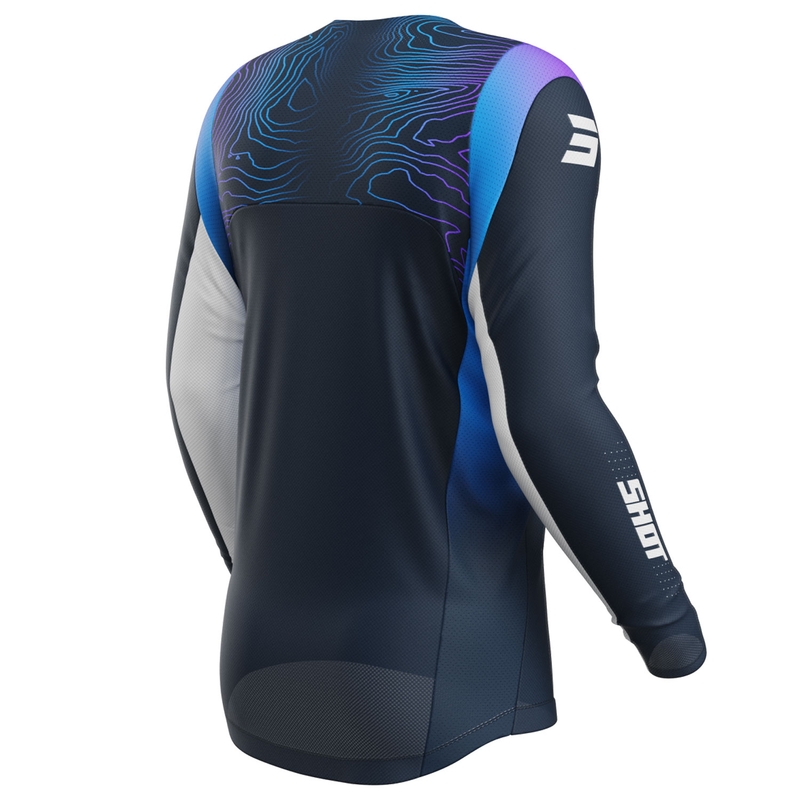 Motokrosa krekliņš Shot Contact Apex blue