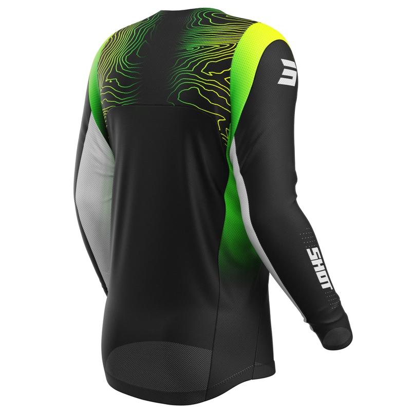 Motokrosa krekliņš Shot Contact Apex fluo dzeltens