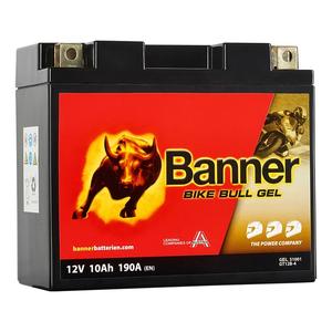 Gēla akumulators Banner Bike Bull GEL 510 01/BGT12B-4 - GT12B-4 12V, 10Ah, 190A