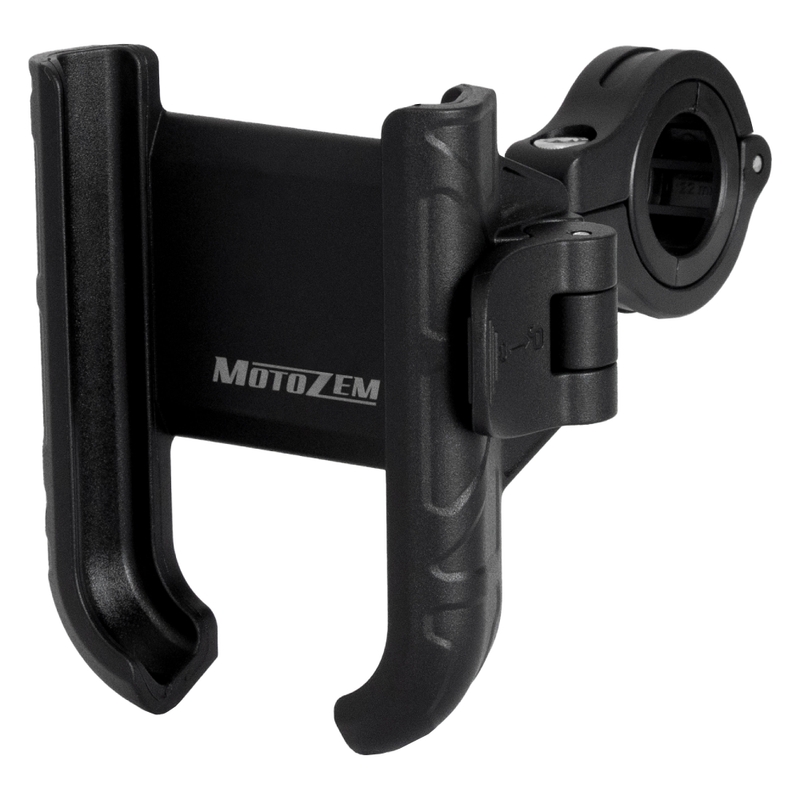 Mobilā tālruņa turētājs MotoZem BKW-2 melns