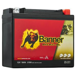 Gēla akumulators Banner Bike Bull GEL 518 21/BGTX20-3 - GTX20-3 12V, 18Ah, 310A