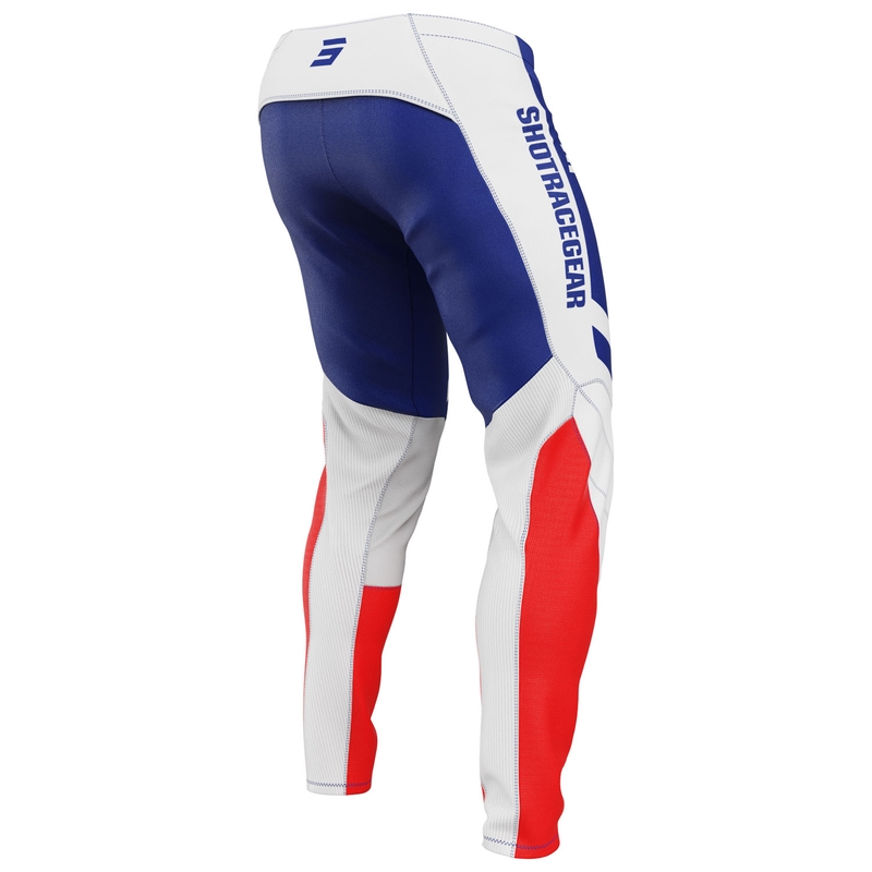 Motokrosa bikses Shot Contact Mythic blue-red