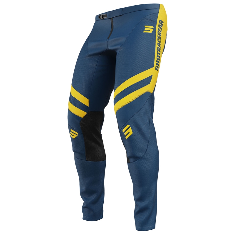 Motokrosa bikses Shot Contact Mythic blue-yellow