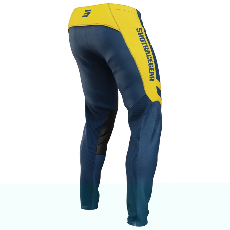 Motokrosa bikses Shot Contact Mythic blue-yellow