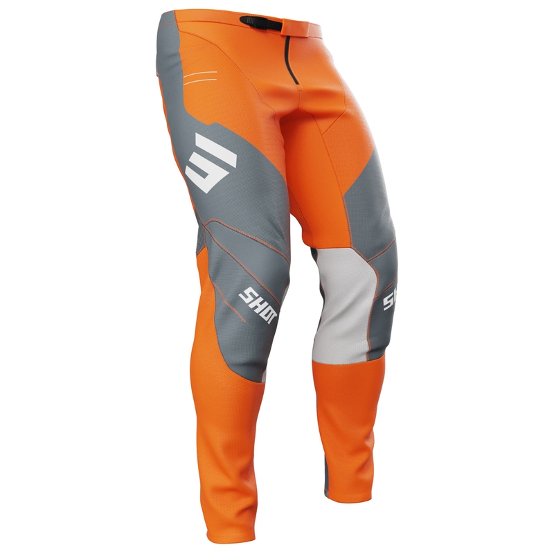 Motokrosa bikses Shot Contact Shield orange