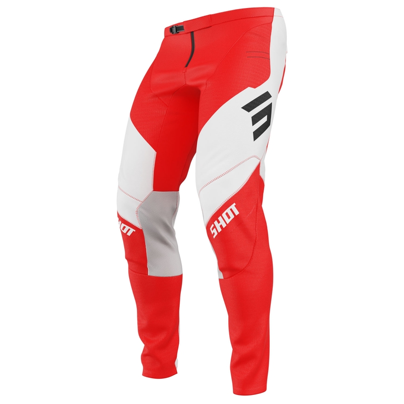 Motokrosa bikses Shot Contact Shield red