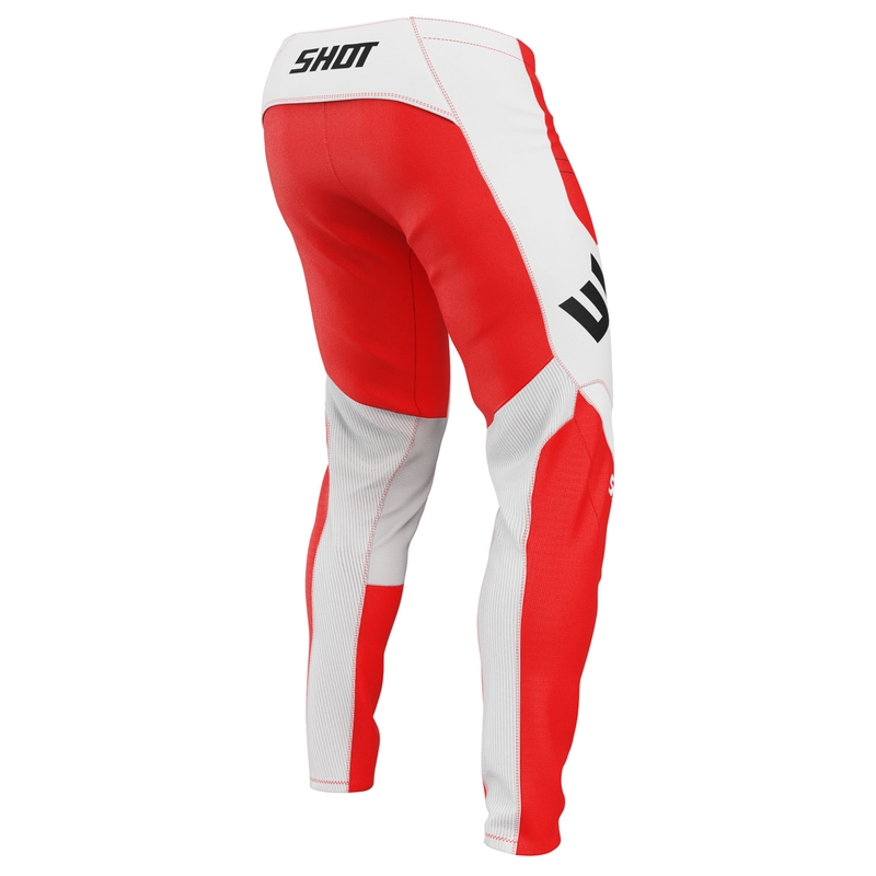 Motokrosa bikses Shot Contact Shield red