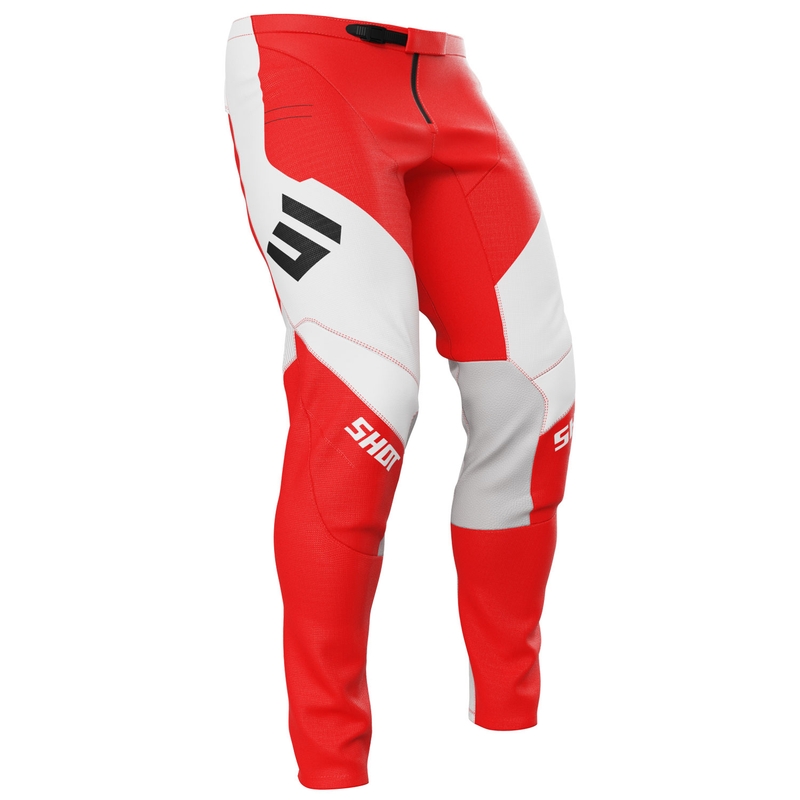 Motokrosa bikses Shot Contact Shield red