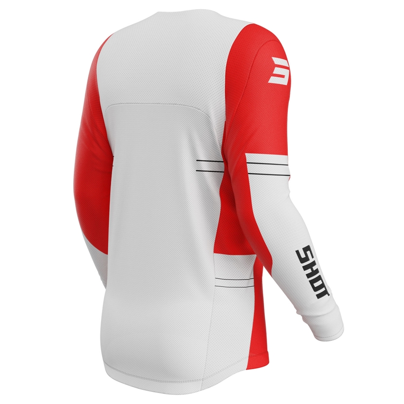 Motokrosa krekliņš Shot Contact Shield sarkans