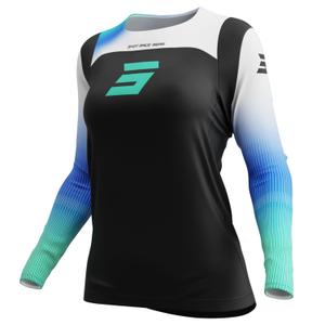 Sieviešu motokrosa krekliņš Shot Contact Hera blue