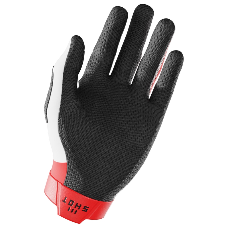 Motokrosa cimdi Shot Lite Pro red