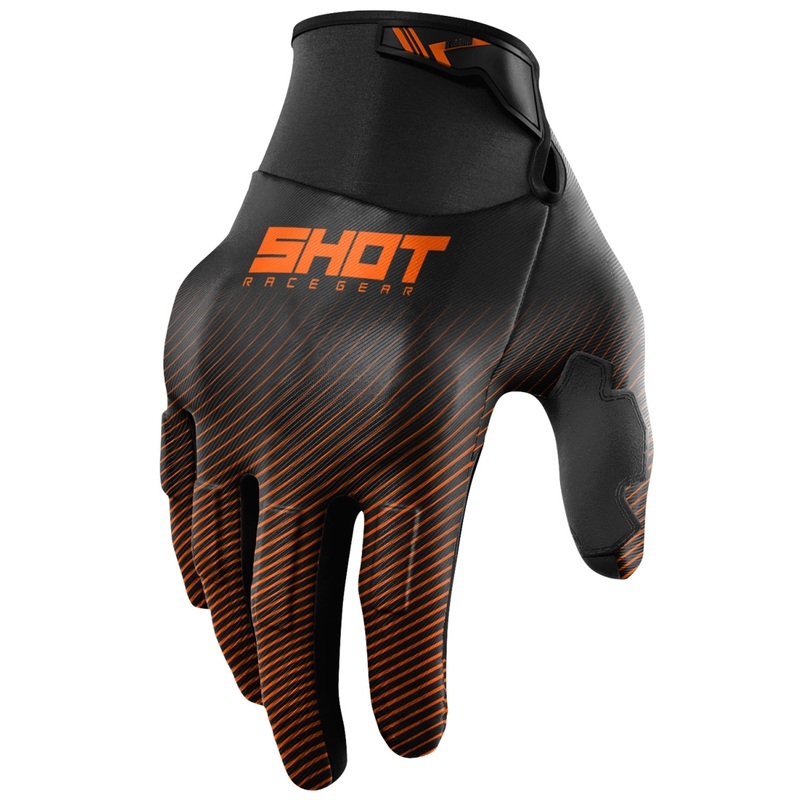 Motokrosa cimdi Shot Drift Rim orange