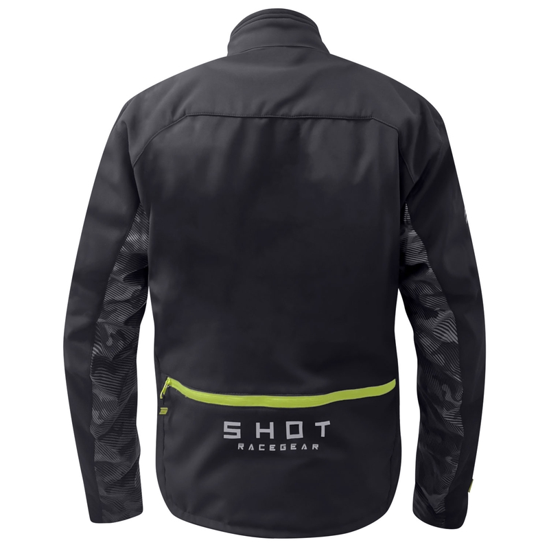 Motocikla jaka Shot Climatic black-fluo yellow