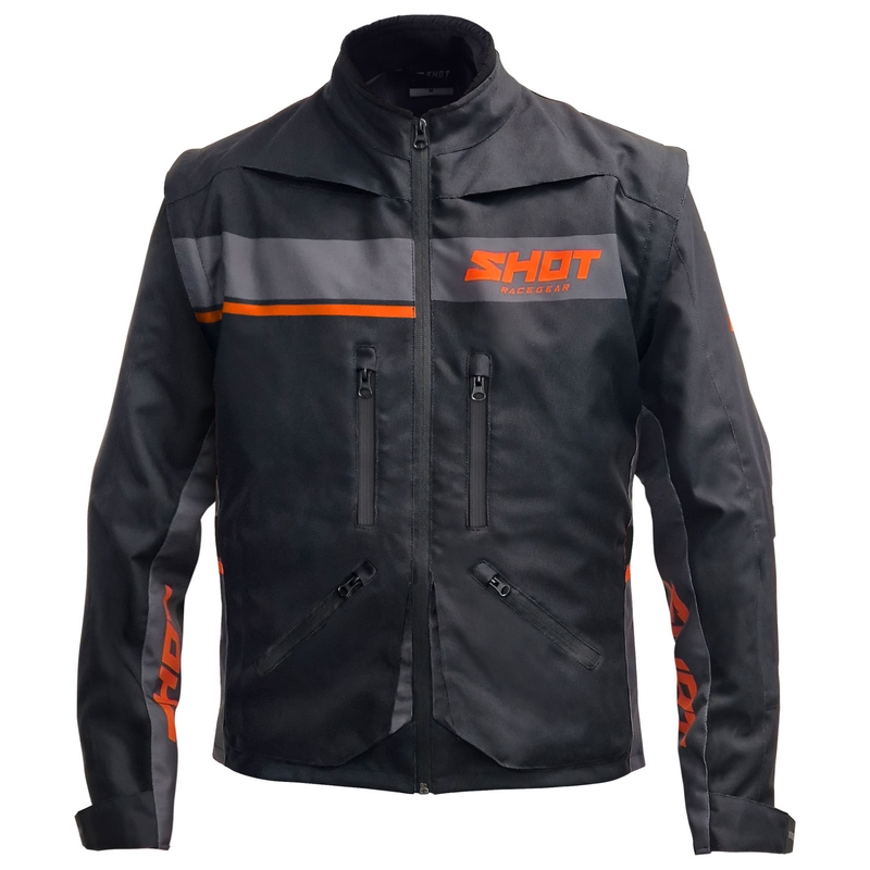 Motocikla jaka Shot Contact Assault 2.0 black-orange