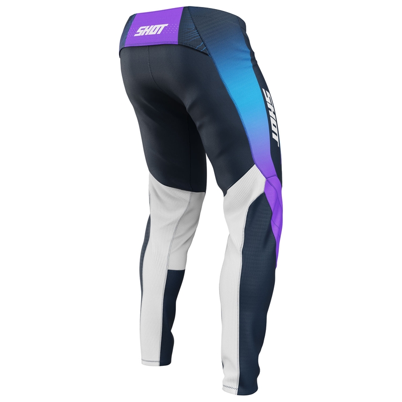 Bērnu motokrosa bikses Shot Contact Apex blue