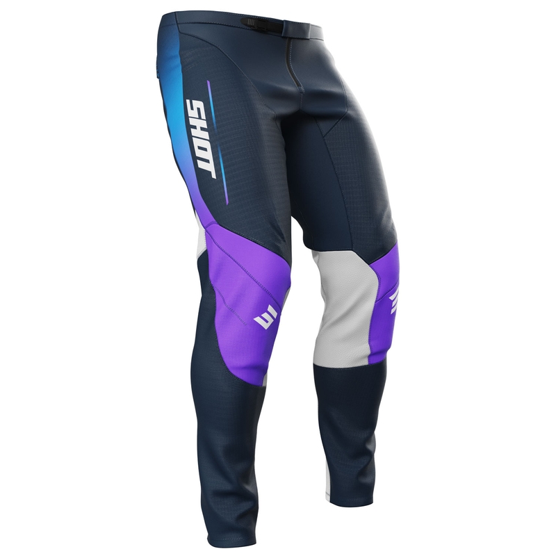 Bērnu motokrosa bikses Shot Contact Apex blue