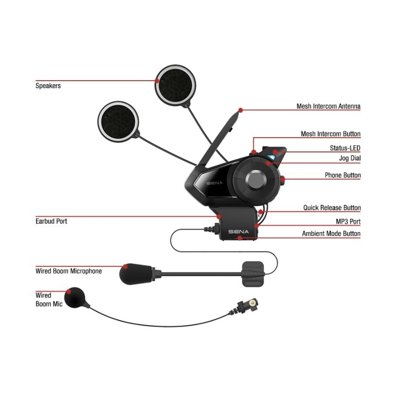 Bluetooth domofons SENA 30K