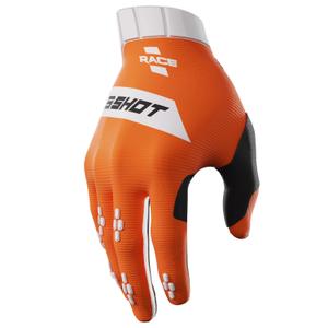 Bērnu motokrosa cimdi Shot Race orange