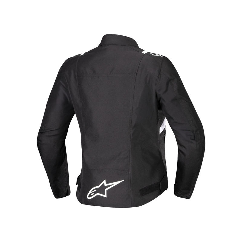 Alpinestars Sieviešu Stella T-SPS 2 ūdensnecaurlaidīga melnā un baltā motocikla jaka