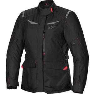 Alpinestars Stella ST-1 ūdensnecaurlaidīga sieviešu motocikla jaka Black