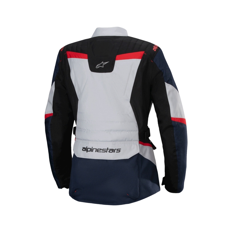 Alpinestars Stella ST-1 ūdensnecaurlaidīga sieviešu motocikla jaka Blue-Black-Red