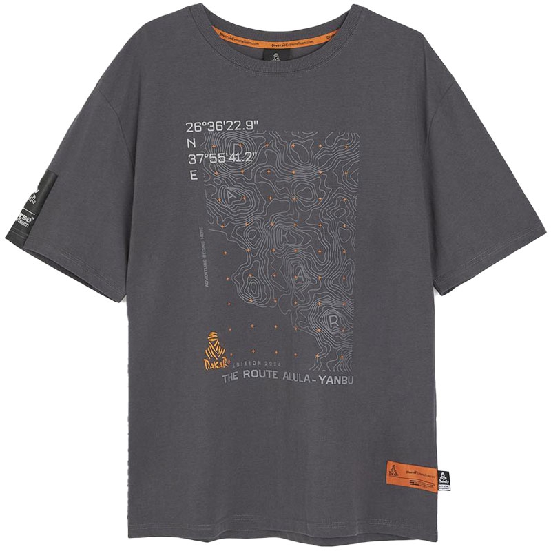 T-krekls DAKAR OV 0824 grafīts