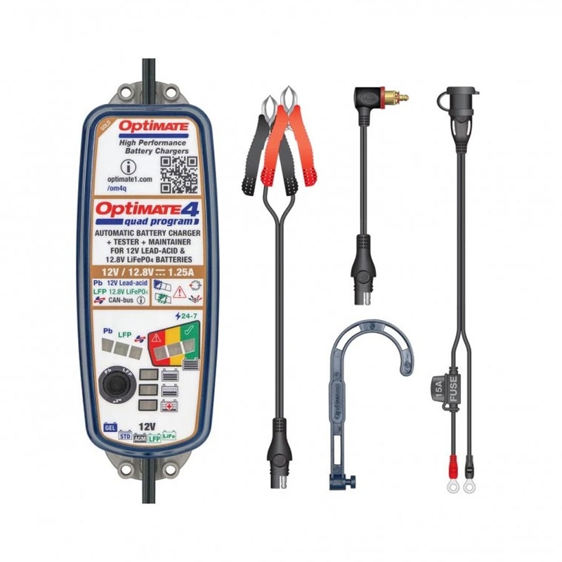 Akumulatoru lādētājs OPTIMATE 4 QUAD TM630-PR
