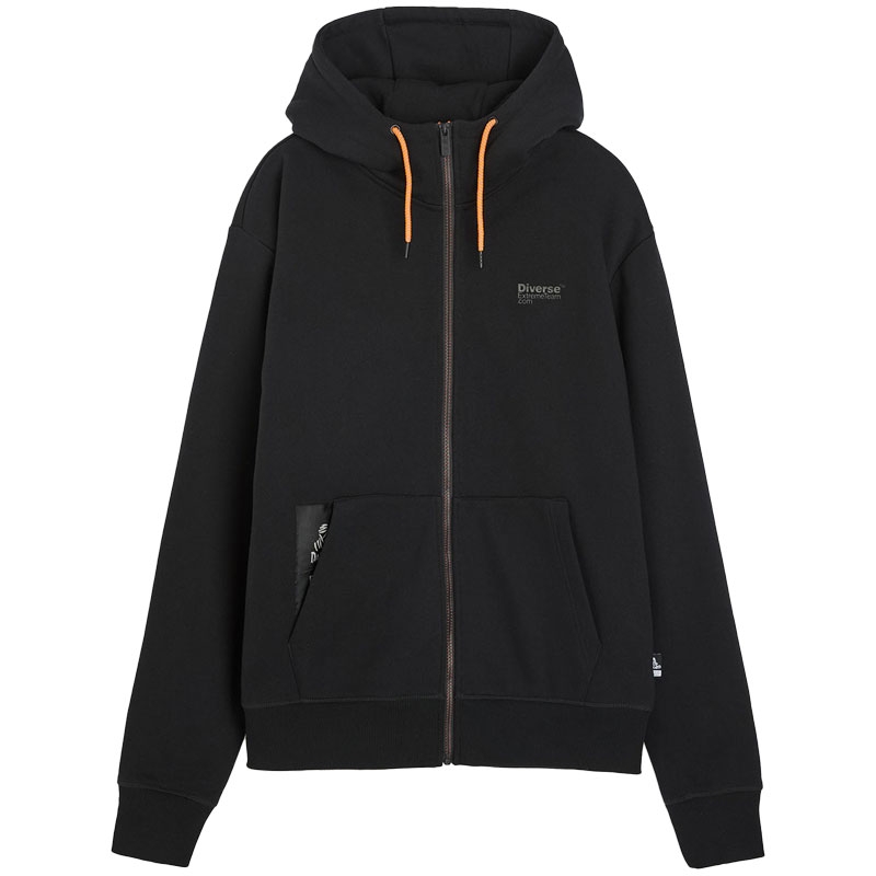 Džemperis DAKAR ZIP H24 melns