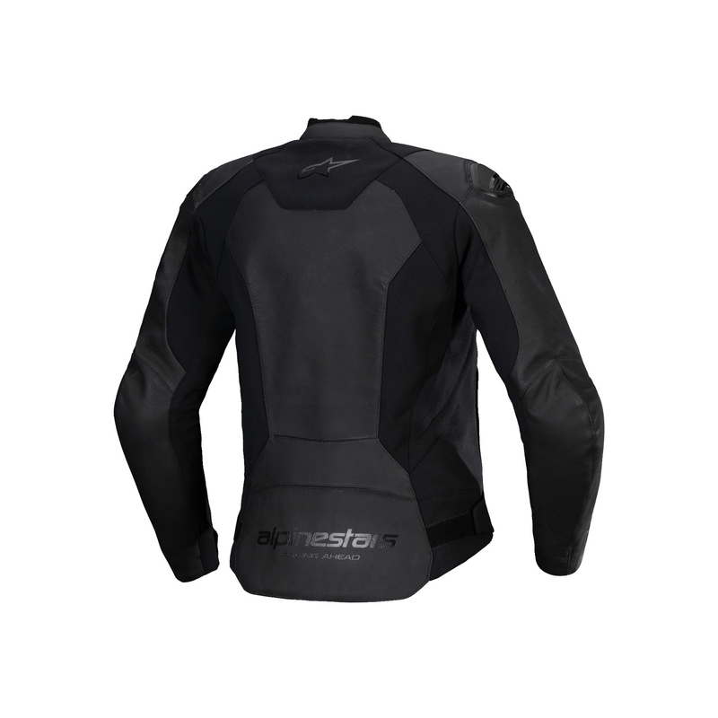 Alpinestars Stella Faster 3 sieviešu melna ādas motocikla jaka