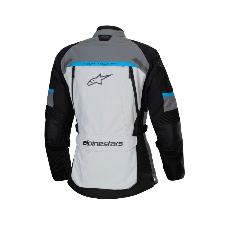 Alpinestars Stella Bogota PRO Drystar Sieviešu motocikla jaka Grey-Black-Blue