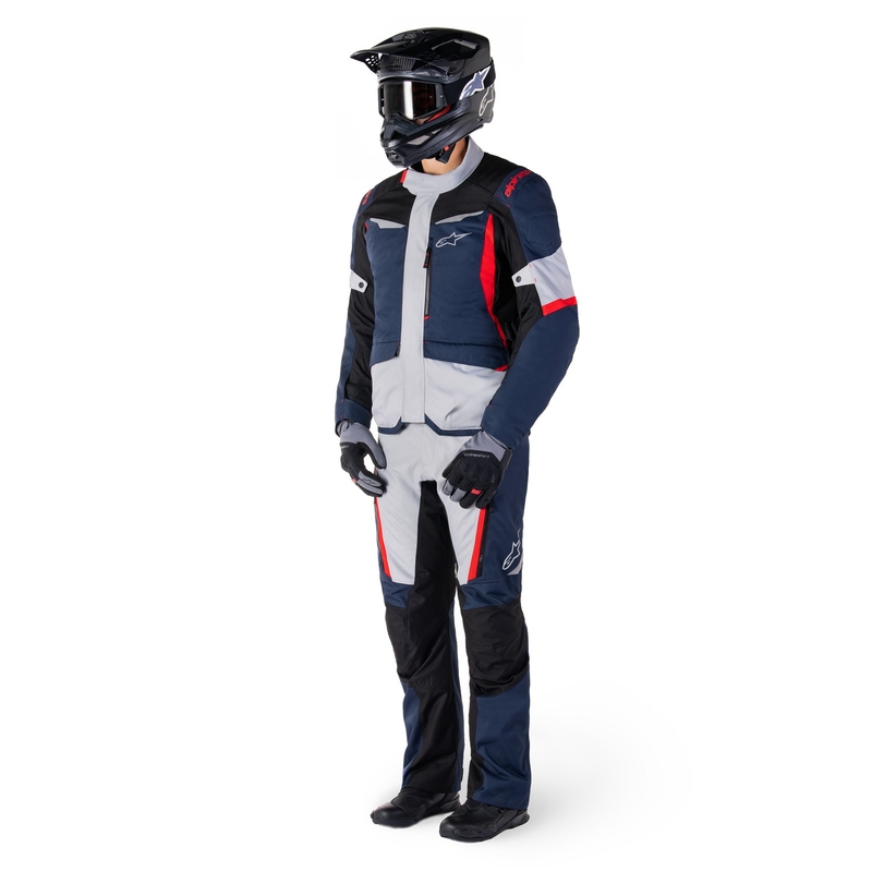 Alpinestars ST-1 ūdensnecaurlaidīgas motocikla bikses Blue-Black-Red
