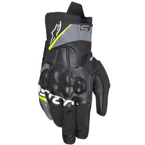 Alpinestars Corozal 3 Drystar Black-Grey-Fluo Yellow Motocikla cimdi