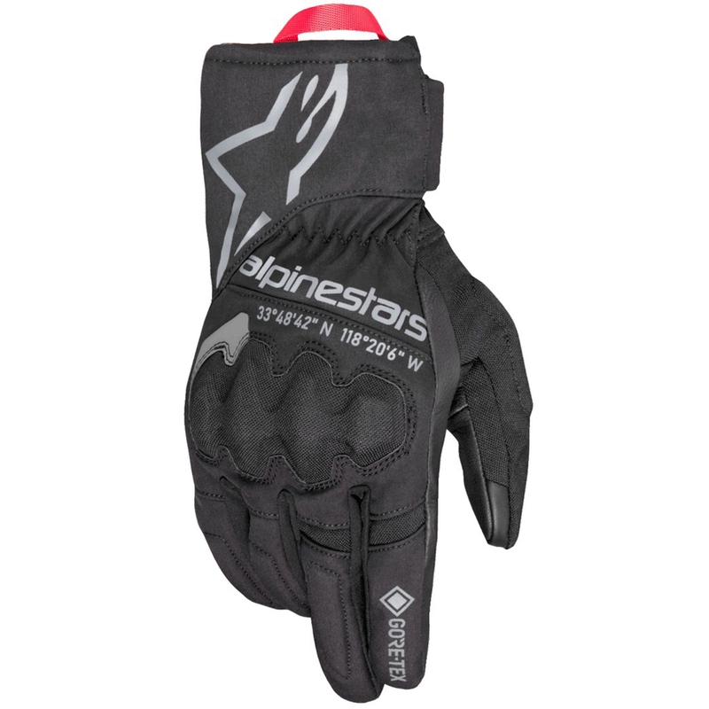 Alpinestars Crestone Gore-Tex Black Motocikla cimdi