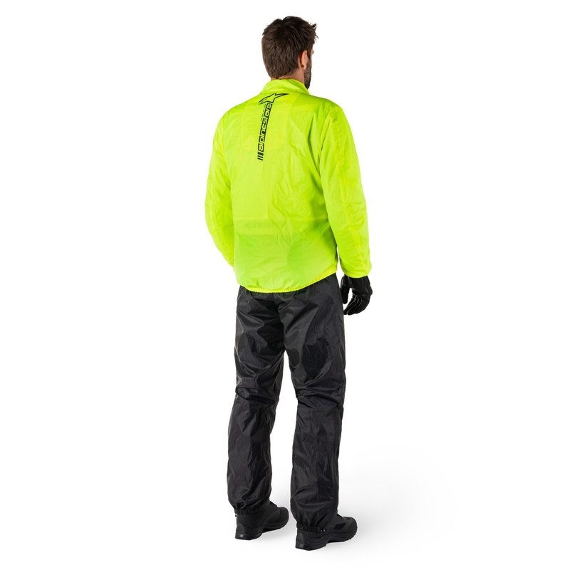 Alpinestars Hurricane Rain 2 fluo dzeltena ūdensnecaurlaidīga jaka
