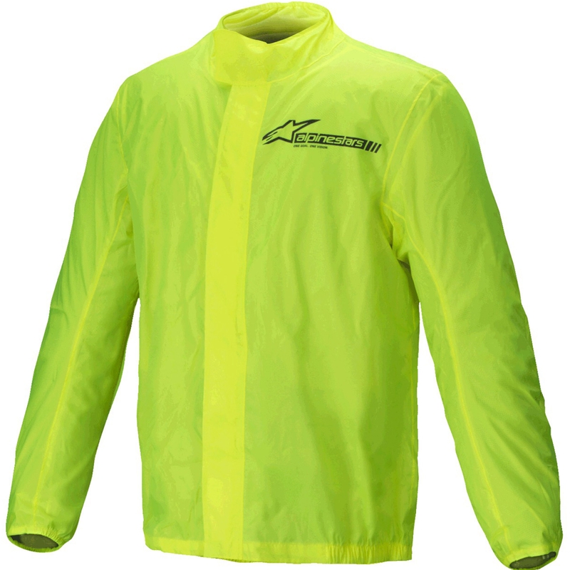 Alpinestars Hurricane Rain 2 fluo dzeltena ūdensnecaurlaidīga jaka